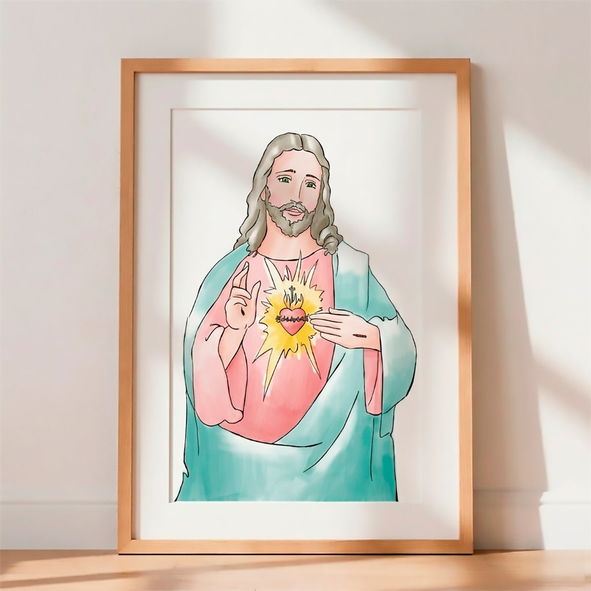 Sagrado Corazon Enmarcado