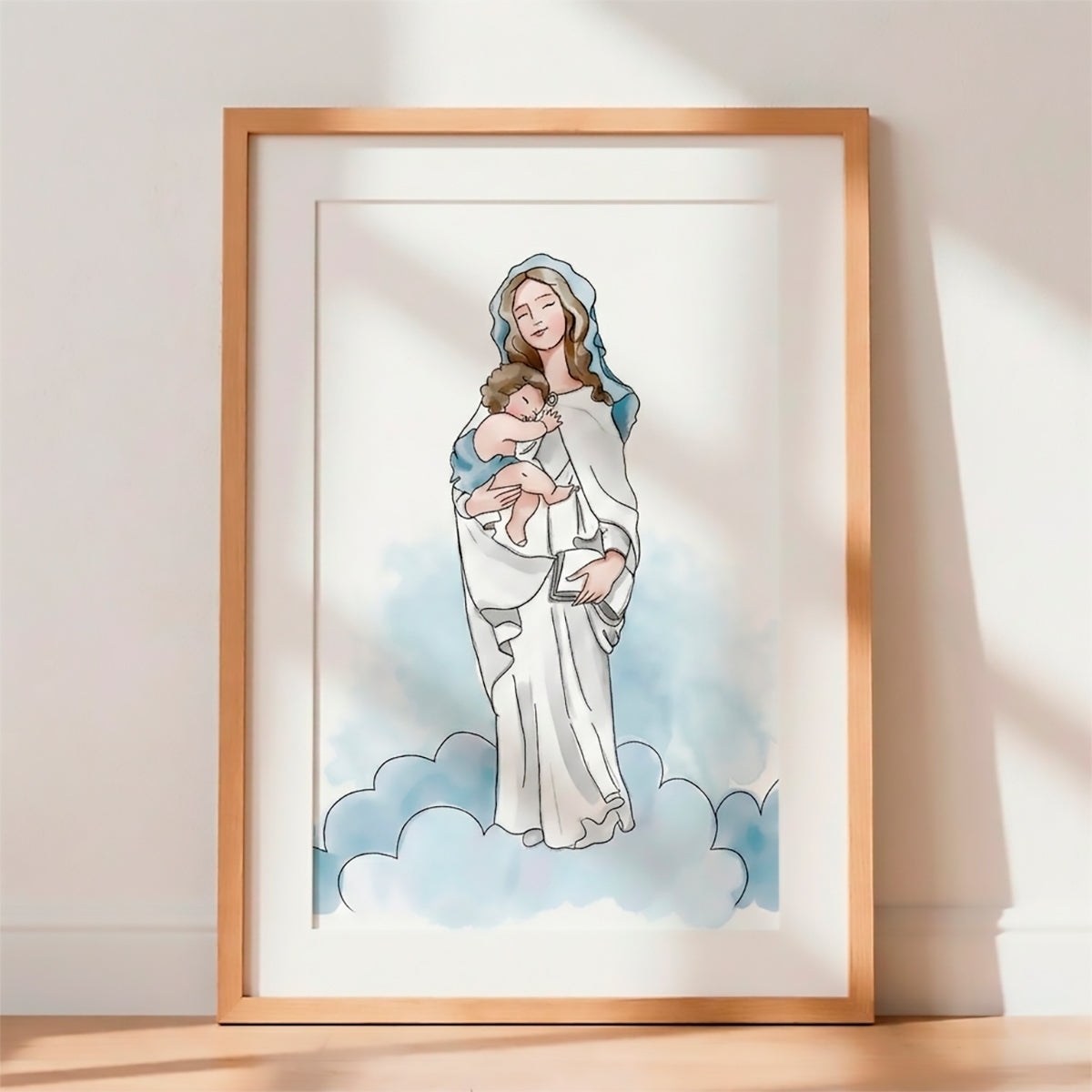 Virgen Alegria Enmercada