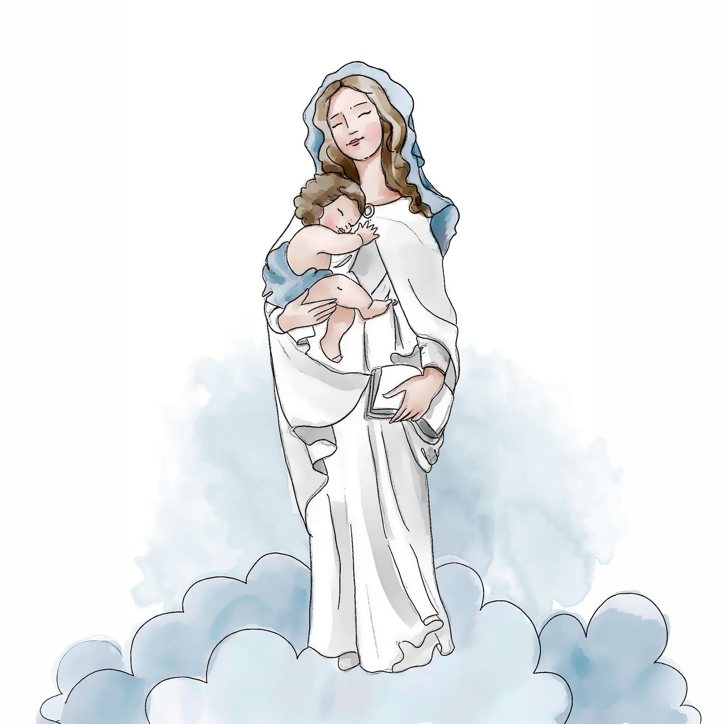 Lámina Virgen de la Alegría