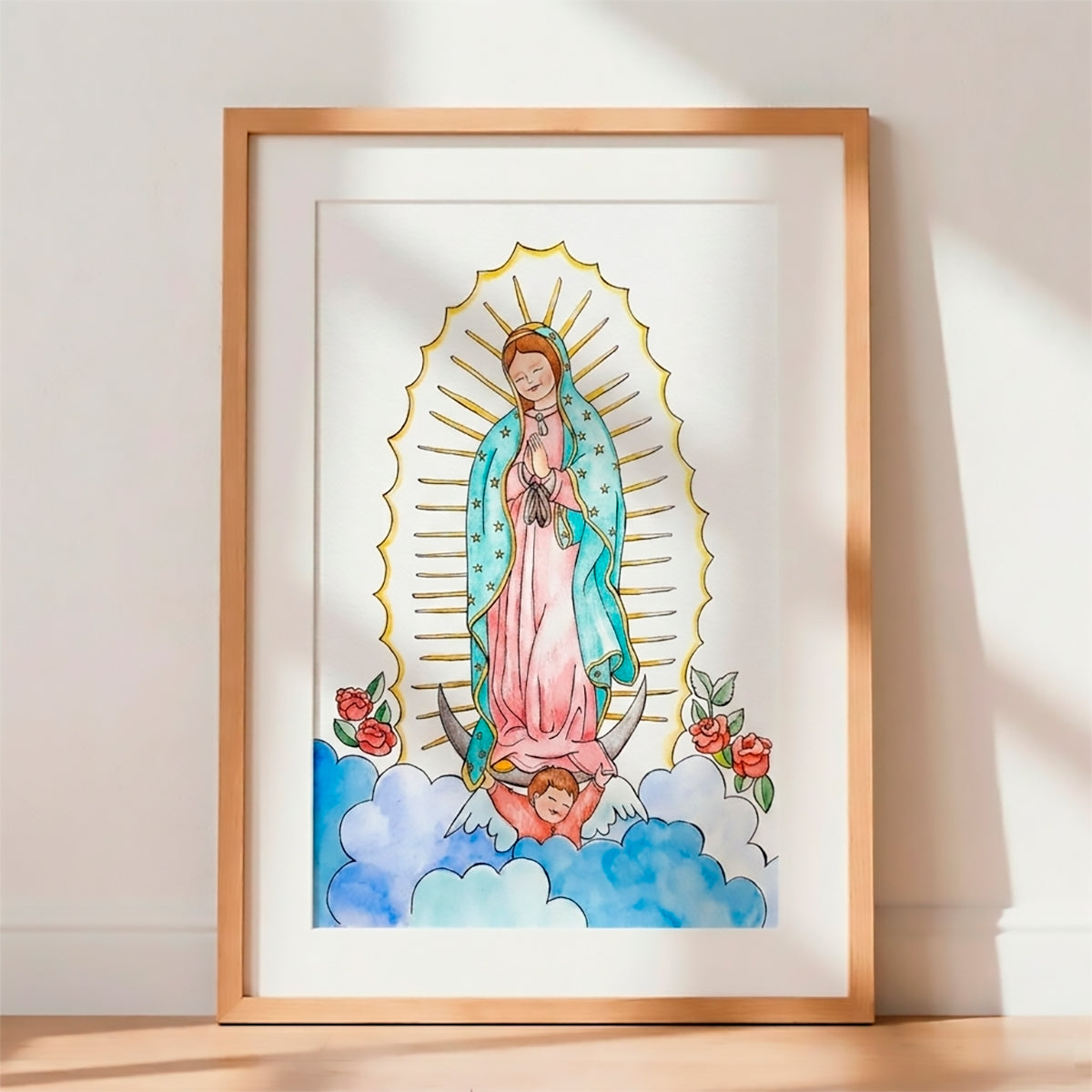 virgen guadalupe marco