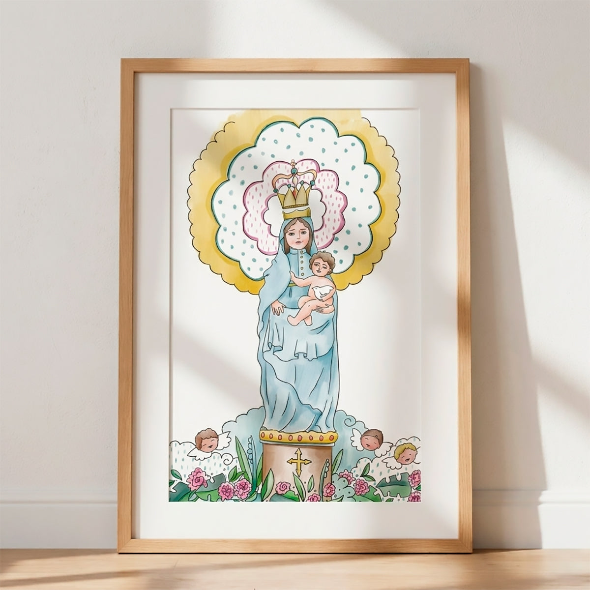 Cuadro Virgen Pilar
