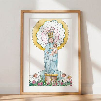 Cuadro Virgen Pilar