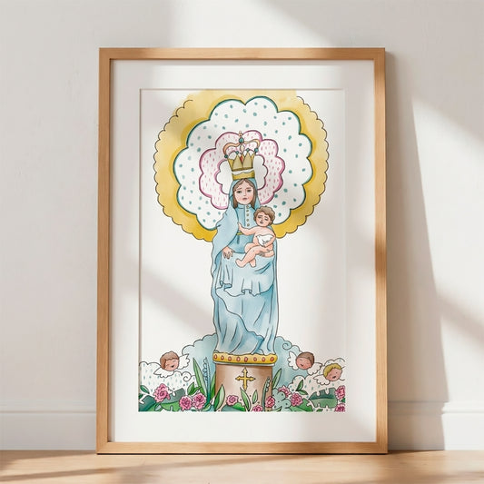 Cuadro Virgen Pilar